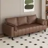 Nuevo Sofá de Tela Técnica Teclado de Piano para Casas de Alquiler, Apartamento Pequeño Sencillo, Tienda de Ropa, Sofá Lavable Resistente a Arañazos de Gato