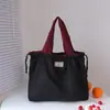 Bolsa Tote Grande Capacidade 2026, Bolsa de Ombro Elegante e Simples, Bolsa de Mão Portátil Dobrável, Sacola de Supermercado, Impermeável