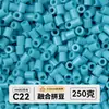 Pacote de meio quilo de miçangas mistas pacote de recarga de miçangas de fusão atacado mard mesma cor pacote de recarga de 221 cores 2,6 mm miçangas para quebra-cabeça 3D