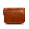 Bolsa para cartão de órgão de comércio exterior, bolsa feminina grande capacidade multifuncional masculina, bolsa pequena para cartão, carteira retrô de uma peça, porta-cartão de visita