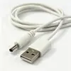 Cable de alimentación CC, 2 hilos, 5.5*2.1mm, cable de audio 35135, cable de carga USB, adecuado para máquinas POS y lámparas de escritorio