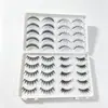 Recomendação do Maquiador: Cílios Postiços Série Demônio Barbie, Haste Preta, Naturais e Espessos, Estilo Coreano, Puros e Atraentes, Estilo Amigável para Iniciantes