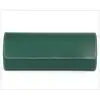 Caja de Almacenamiento de Cuero para Relojes Verde Fantasma del Agua Reloj Mecánico Protector a Prueba de Polvo Bolsa para Relojes Una, Dos, Tres Posiciones para Relojes Portátil de Viaje