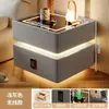 Mesita de noche inteligente E0 grado madera de pino ecológica modelo Inspirado en el lujo Famoso en Internet Modelo Nuevo 2025 para Dormitorio Entregado a Punto de Recogida