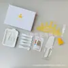 Conjunto de Talheres Descartáveis de Aniversário, Caixa de Presente Personalizada de Alta Qualidade para Confeitaria, Plástico Espesso Utensílios de Mesa para Bolo 5 em 1