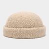 Sombrero de Melón de Terciopelo Teddy Otoño e Invierno para Mujer Estilo Coreano Versátil Harajuku Ins Estilo Japonés Sombrero de Residencia Estudiantil Moda Sombrero Ladrón para Hombre