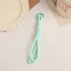 Accesorios DIY para Colgar en el Coche Muñeco de Peluche para Espejo Retrovisor Bubble Mart Cordón Trenzado Anudado para Teléfono Móvil y Llaves