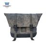 Muscle car Lobo adequado para Haojue AFR125 caixa lateral envolvente de borda lateral bolsa lateral bolsa para capacete motocicleta modificada bolsa de viagem impermeável