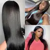 Peluca de moda europea y americana nueva transfronteriza, cabello largo liso, encaje frontal 13*4, peluca de encaje, cobertura completa de la cabeza