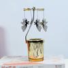 Fábrica Fuente Creativo Amazon Cielo Estrellado Vidrio Molino de Viento Corriente de Aire Caliente Romántico Aromaterapia Portavelas Giratorio Linterna Giratoria