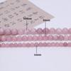 Pulseira de Kunzita Sintética Contas Redondas Ponto Atacado Fábrica de Joias de Cristal Venda Direta Joias DIY Pulseira de Contas Feita à Mão