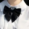 Ponta Grande Enorme Raiz de Pena Camisa Gola de Menina Flor Terno Matador de Estudante JK Estilo Uniforme Japonês Laço Laço de Gravata Vinho Tinto