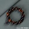 Pulsera de Hilo para Dedo del Pie con Cuentas de Buda de Rama Roja de Laos Estilo Étnico de Dalbergia Pulsera de Palosanto para Hombres y Mujeres