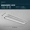 Luz de Pasillo Minimalista Tira Ultra-Delgada Forma de Tira Luz de Techo para Entrada de Balcón Moderna Simple para Dormitorio Sala de Estar Vestidor