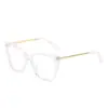 Moda europea y americana Gafas con montura de mariposa gafas para ordenador gafas para miopía gafas planas nuevas gafas anti-luz azul 2036