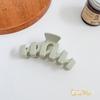 Pinza para el Cabello Grande de Peluche para Mujer 2025 Modelo Nuevo Pinza Tiburón de Gama Alta Estilo Coreano Sensación de Alto IQ Pinza Melard