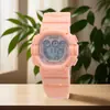 Relojes Nuevos para Estudiantes 2024 Hombres y Mujeres Cuadrados Multifuncionales Electrónicos Luminosos Fabricante Venta al por Mayor Relojes de Moda para Estudiantes