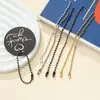 Cadena de eslabones de hierro de 11 cm Cadena colgante de etiqueta Cadena para colgar DIY hecho a mano Cadena de teléfono Llavero Cadena de conexión Accesorios de joyería Materiales