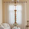 Mosquitero Transfronterizo Madera Maciza Estilo Japonés Algodón y Lino Cortinas Delgadas para Sala de Estar, Dormitorio, Comedor, Balcón, Productos Listos para Usar Venta al por Mayor desde Fabricante