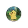 Broche de Elfo Pet Fofo Pika Insígnia de Metal Acessório para Roupa Alfinete de Lapela Padrão Redondo Venda por Atacado de Fábrica