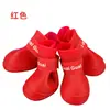 Zapatos de vinilo antideslizantes para mascotas impermeables botas de lluvia para perros botas de lluvia para perros color caramelo 4/set multicolor opcional