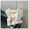 Estilo Coreano Estilo Ins Sensación Relajada Gran Capacidad Bolso de Mujer 2026 Nuevo Bolso Cruzado de Hombro Casual para Mujer Bolso Tote Estrella