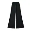 Conjunto de Pantalones de Yoga Acampanados Sexys de Verano Estilo Puro Deseo con Tirantes Finos y Lunares Melocotón Adelgazantes