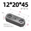 Bloque Guía Superior Inclinado TZ42 Bloque Guía Azul TZ42CU Tira Guía Material P20 Accesorios para Moldes