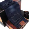 Jeans Elásticos para Hombre Modernos Holgados Rectos Otoño Nuevos Pantalones Casuales Resistentes al Desgaste Pantalones de Protección Laboral Pantalones de Verano Venta al por Mayor