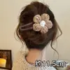 Pinza plana para el cabello que no lastima la parte posterior de la cabeza, adecuada para mujeres con cabello fino, pinza de cocodrilo elegante y exquisita, pasador versátil