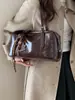 Bolsa de Ombro Retro Simples para Mulheres 2026 Outono Nova Grande Capacidade Elegante para Roupas de Trabalho Versátil Bolsa Tote de Ombro