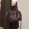 Bolso Nuevo Modelo 2026 para Mujer Hecho de Piel de Vaca de Primera Capa para Otoño e Invierno, Bolso Cruzado de Cuero Genuino de Gran Capacidad, Bolso de Mano para Madres