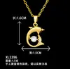 Colar Urso Inteligente Amor Novo Quente Colar Luxo Leve Design Personalizado Versátil Sem Desbotamento Acessórios de Aço Titânio