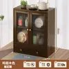 Prateleira Antiga de Mesa Novo Estilo Chinês Mesa de Chá Armário de Chá à Prova de Poeira Armário de Armazenamento de Conjunto de Chá Ornamento de Mesa de Chá Suporte de Armazenamento de Xícaras de Chá