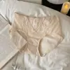 Calcinhas de Renda Puramente Sexy para Mulheres, Malha Respirável, Cintura Média, Sem Costura, Confortáveis, Tanga de Alta Elasticidade com Entreperna Estendida