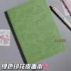Caderno Gatinho Rosa Estilo Ins Estilo Japonês Bonito Coração de Menina Diário de Estudante Livro de Contas Capa de Couro
