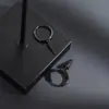 Pendiente de Oreja Cónico de Moda para Hombre Tendencia Distintivo Pendiente Individual Joyería Estilo Frío Ins Pendientes Geométricos para Hombre Hip-Hop