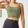 Sujetador Deportivo de Mujer con Forma de U y Tirantes Finos, Hermoso Diseño de Espalda, Sin Costuras y Cómodo para Yoga, Fitness y Pilates