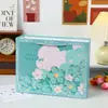Bolsa de Presente com Flores Pintura a Óleo Retrô de Aparência Sofisticada Embalagem para Presente de Aniversário com Joias Lanches Cartão Branco Espessado Bolsa de Mão