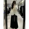 Camisola de Gasa Transpirable Nueva de Verano, Camisa Holgada para Mujer, Talla Grande Versátil, Blusa Top Adelgazante para Cubrir