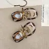 Zapatos Retro de Bloques de Color para Niños Estilo Papá 2026 Primavera/Otoño Diseño de Doble Cordón Ligeros Antideslizantes Versátiles Zapatillas para Correr para Niñas