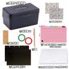 Papel para Anotações Classificado com Anel Solto, Índice Americano Amazon Transfronteiriço com Estojo para Cartões, Caderno de Anotações Linha Horizontal