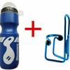 Garrafa de Água para Bicicleta, Conjunto de Garrafas de Água para Mountain Bike, Suporte para Garrafa de Água, Garrafa de Água Francesa com Argola, Equipamento de Ciclismo, Tampa Portátil