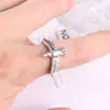 Temu super oferta Nuevo anillo de aleación de águila vintage moda anillo de joyería creativa