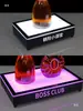Soporte Creativo Luminoso para Vino Bar LED Estante de Exhibición Colorido Base Portabotellas KTV Vino Tinto Champagne Rey Vino Extranjero