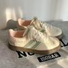 Originales Nicho Populares Zapatos Blancos 2025 Nuevos Versátiles Zapatillas Chic para Estudiantes Zapatos de Entrenamiento Moral para Mujeres