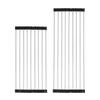 Escurridor de fregadero de acero inoxidable 304, instalación gratuita, plegable, para cocina, platos