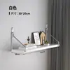 Estante de almacenamiento de pared sin perforaciones, partición de pared montada en la pared junto a la cama, decoración de pared para sala de estar, estante para router, estantería de pared