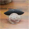 Chupete de Silicona Divertido para Bebé con Diseño de Barba y Dientes, Cuidadosamente Seleccionado para Bebés y Niños Pequeños, Chupete Peculiar con Temática de Vaquero