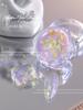 Pó Brocado Nuvem Sonhadora, Pó Derretimento de Neve Polarizado Iridescente, Flocos de Gelo Aurora Deslumbrantes, Glitter Especial para Nail Art, Esmalte de Unha Aurora